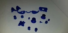 15 Piece NEW BLUE Full Button Set Mod Parts for Xbox One Elite Controller E28