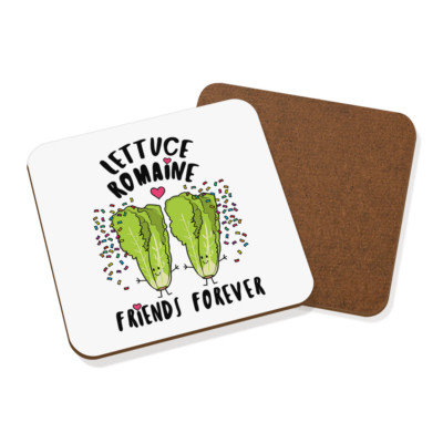 Salat Romaine Friends Forever Untersetzer Getränke Matte - Lustiger beste Freundin Witz