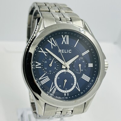 ★☆　Oder Relic 　★☆ Amazon.com: Relic by Fossil Men's Henry Chronograph Black Alloy