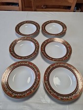 Weihnachtsgeschirr Weihnachtsservice AHORN Suppenteller   tiefe Teller 6 Stück 