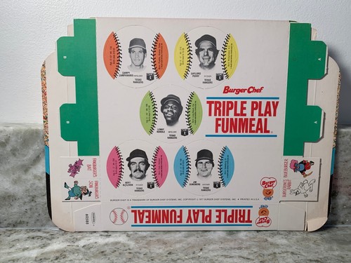 Burger Chef Triple Play Funmeal Baseball Trading Card Set Each Sold Separately  - Picture 97 of 101
