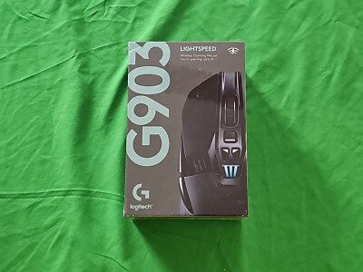 NEW Logitech G903 LIGHTSPEED Wireless Gaming Mouse W/ Hero Sensor - (910-005670)