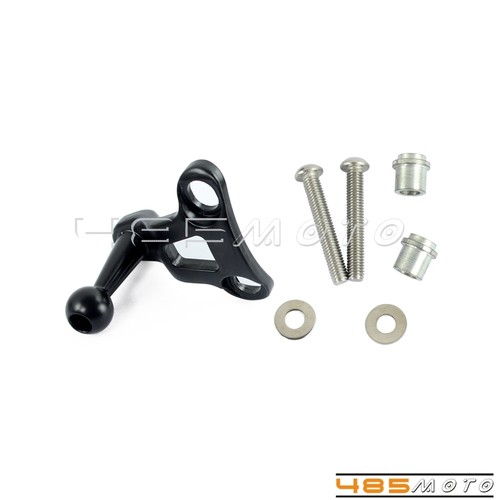 Motorcycle Handlebar Mount Cell Phone Holder GPS MP3 Bracket for Harley Davidson - Zdjęcie 4 z 8
