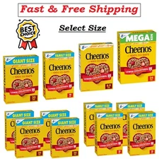 Cheerios Cereal, Limited Edition Happy Heart Shapes Healthy Cereal Select Size.,