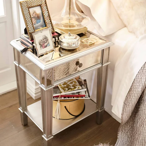 Console Table Dressing Makeup for Bedroom Entryway Chic Sofa Side Accent Table - Picture 11 of 39