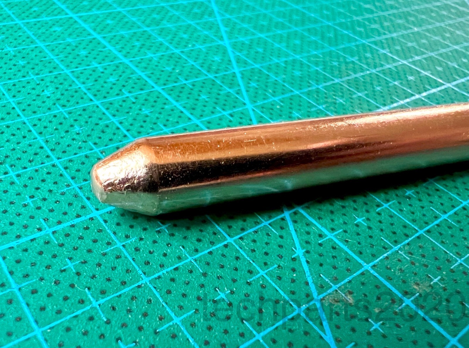 ATS Round Sintered Copper Heat Pipe for Heatsinks, 350mm Long x 8mm Diameter
