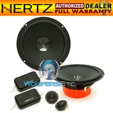 ALTAVOCES COMPONENTES HERTZ DSK 165.3 AUDIO COCHE 6.5" TWEETERS MEDIOS CROSSOVERS NUEVOS