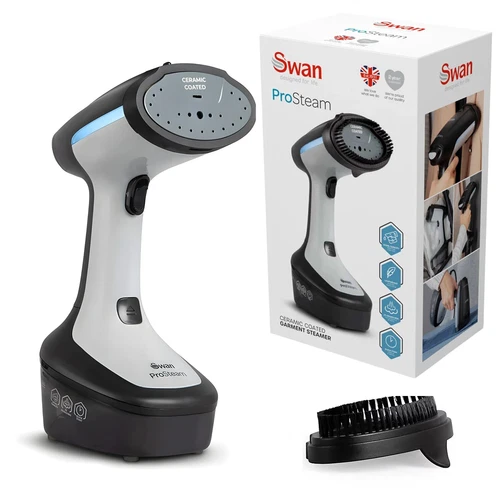 Swan Garment Steamer 1500W Portable Clothes Steamer Handheld Steam Iron 300ml