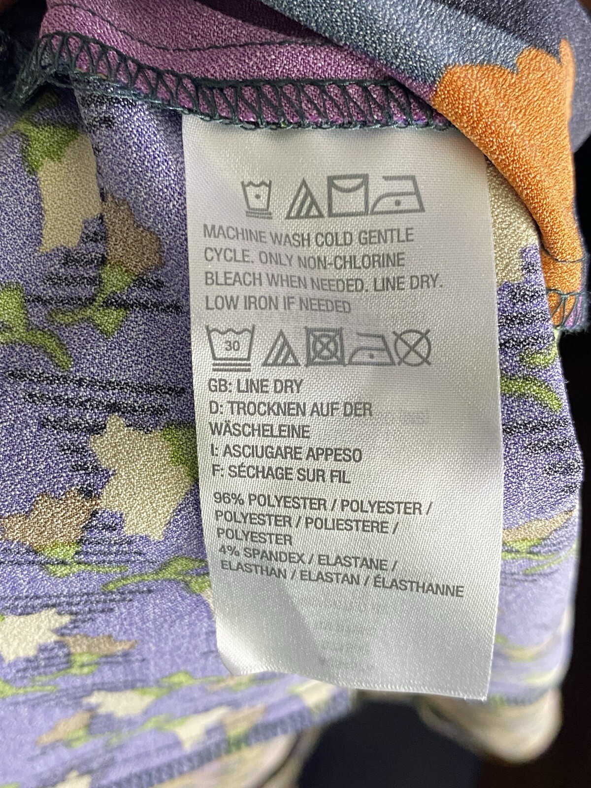 LOGO Lori Goldstein Patchwork Large Midi Aline Dr… - image 4