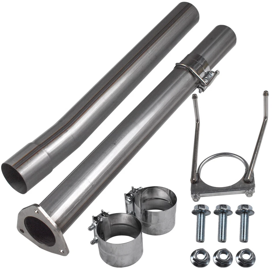 Kit de tubo silenciador 4" para Dodge Ram 2500 3500 6,7 L Cummins 2013-2017 Foto 2 de 4