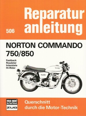 NORTON Commando 750/850, Reparaturanleitung Reparatur-Buch/Handbuch/Wartung