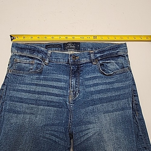 Lucky Brand Jeans Classic Straight Medium Wash Boys Sz 20 Cinch Waist 30" Inseam - Picture 13 of 17