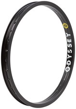 Odyssey Stage-2 20 Alloy Bmx Rim - Double-wall Reinforced Sidewalls Black