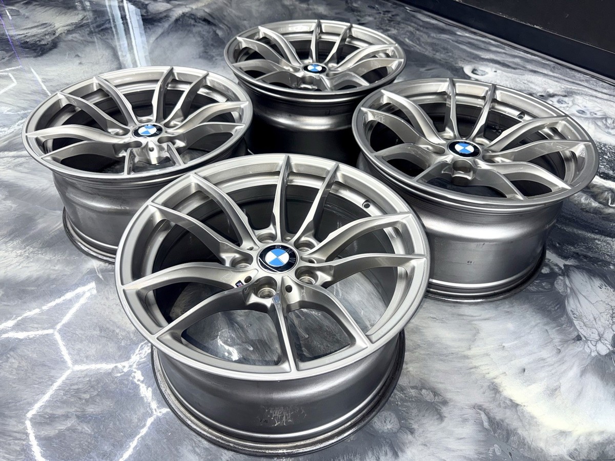 Genuine OEM BMW 513M Staggered Forged Wheels Rims Set 18” 18x9