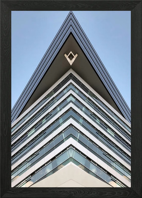 Hoch oben gerahmtes Wandbild Poster Leinwanddruck Bild