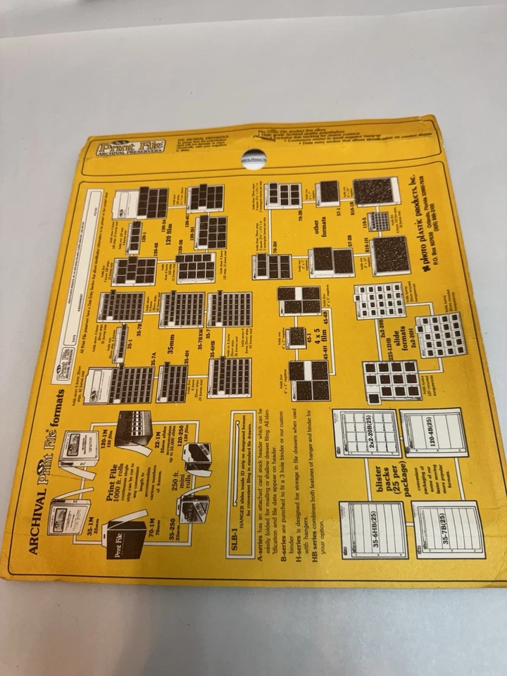5 packages Print File Archival 35mm Negative Preservers 35-611B New Open Package - Image 3 of 3