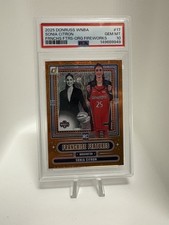 2025 Donruss WNBA Franchise Features Sonia Citron OrangeFireworks/75 PSA 10 Pop1