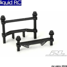 Pro-Line 607000 Extended Front and Rear Body Mounts: Slash 2WD