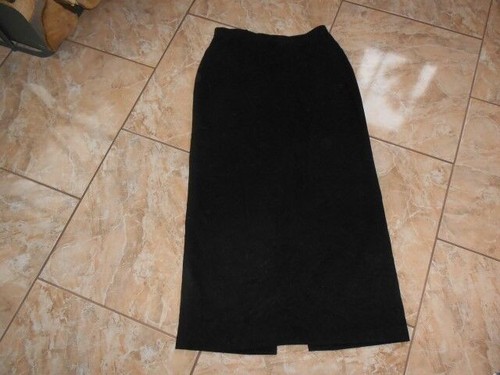 D2291 Cecilia Classics Maxi Laine Jupe 40 Noir Uni Très Bien - Photo 1/1