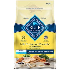 30Lbs Blue Buffalo Life Protection Formula Adult Healthy Weight Dry Dog Food
