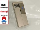 【Factice !】 Téléphone portable Fujitsu F-04A (couleur or) docomo-japon qui ne fonctionne pas