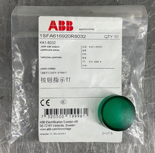 ABB KA1-8032 PANEL LIGHT LENS CAP (GREEN) 1" 1SFA616920R8032 NEW