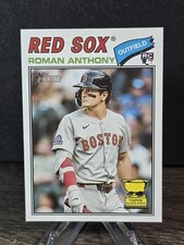 2026 Topps Heritage #86 Roman Anthony Boston Red Sox Rookie
