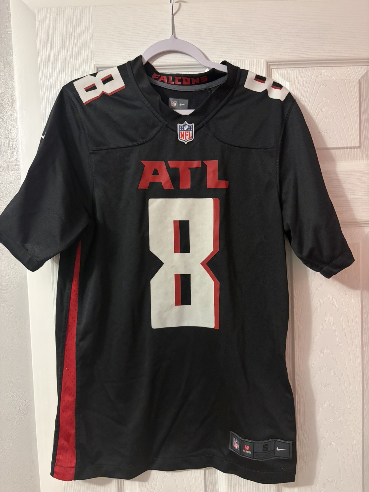 Nike nfl atlanta falcons kyle pitts #8 men's jersey (sz s)