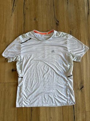 Decathlon Kalenji Laufshirt Sport T-Shirt - grau - Gr. M - Sehr guter Zustand