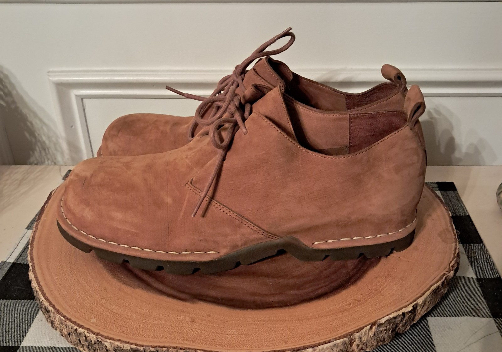 Cole Haan Country Chukka Brown Suede Lace-up  Boots Men's Sz 11.5