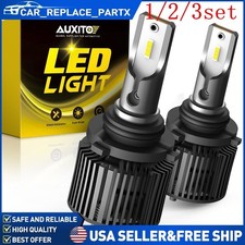 2x AUXITO 9006 LED HB4 Headlight Conversion Kit Bulbs High Low Beam Super Bright