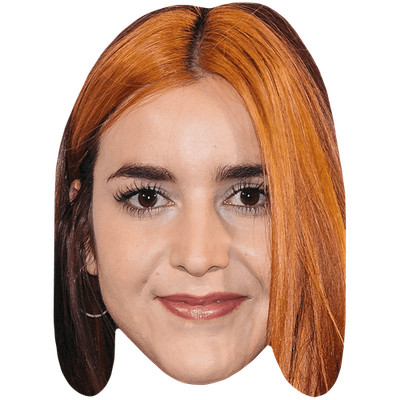 Marta Soto (Orange Hair) Big Head. Larger than life mask.