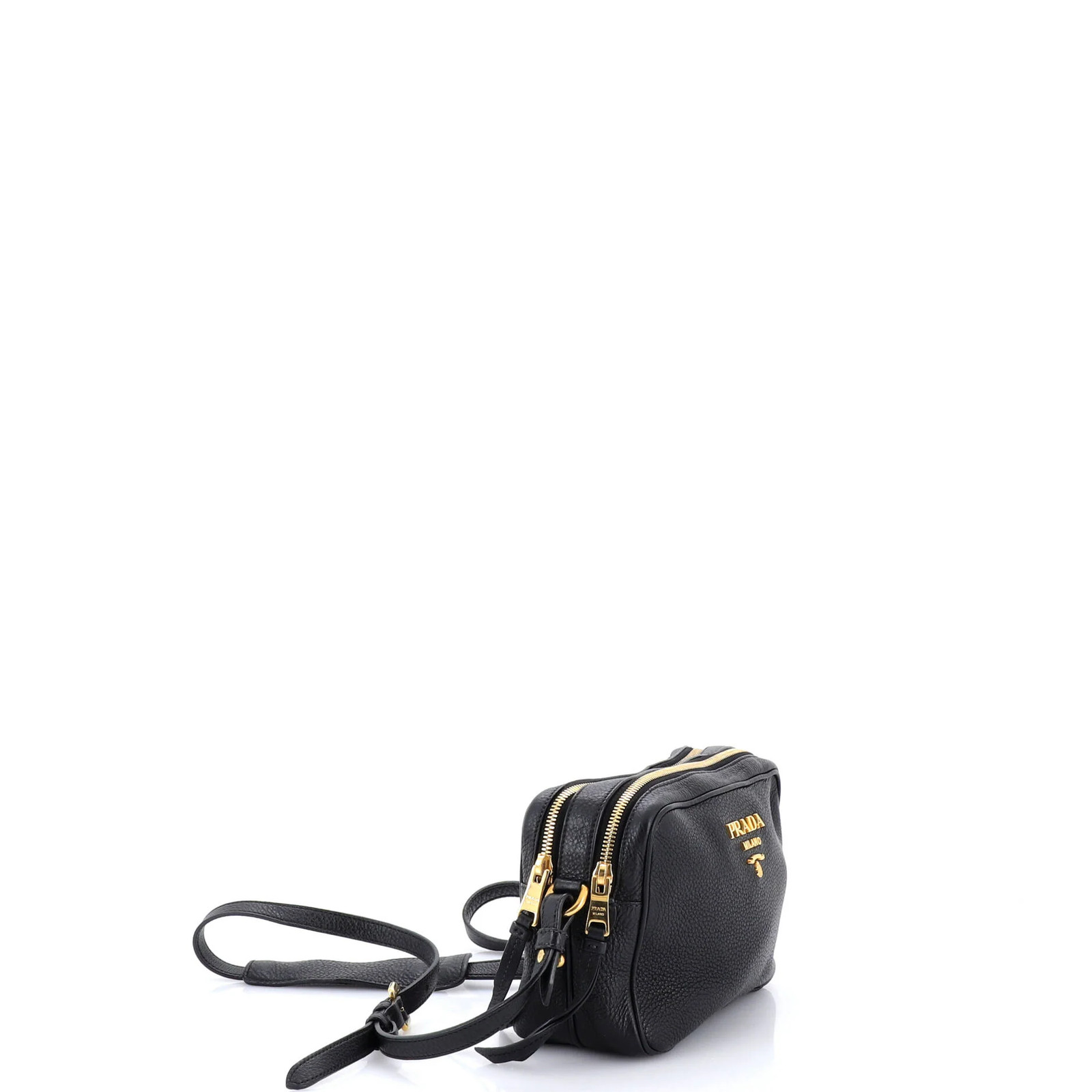 Prada Double Zip Camera Bag Vitello Daino thumbnail 2