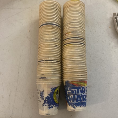 RARE VINTAGE 1980 STAR WARS DIXIE CUPS 100 PACK ORIGINAL - Picture 8 of 11