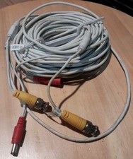 99 ft Premade Siamese CCTV Video  Power Cable BNC  DC cable 