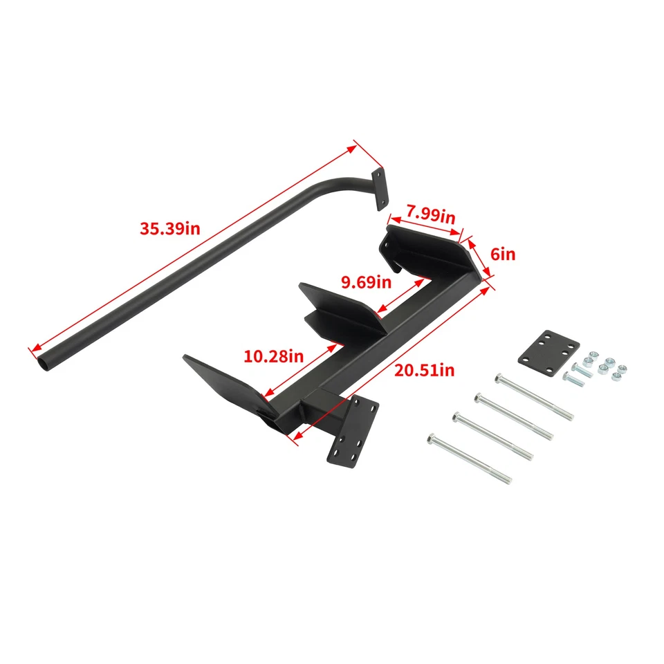 3-Step Boat Trailer Step 460 LBS W/Safety Handle & Side Mount For Universal - Image 2 of 4