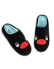 Pingu Mule Slippers | Unisex Black | Official Merch