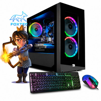 Custom Build ARGB Desktop i7-8700 GAMING PC 32GB RAM 1TB SSD RTX 4060 Win11 wifi