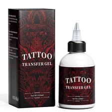 Phomemo Tattoo Transfer Gel, Stencil Gel for Tattooing, 4 Ounce, White 