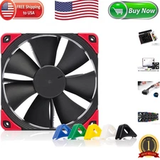 NF-F12 PWM Chromax  120mm Fan, Ultra-Quiet 22.4dB, Customizable Pads