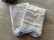 Pottery Barn Teen LoveShackFancy Embroidered Scallop Euro Shams 2 Pre-owned
