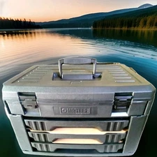 Master Mechanic 205 PC Mechanics SAE-Metric 72 Tooth Socket-Tool Set DrawerChest