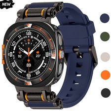 Alloy Protective Case Silicone Band Kit For Samsung Galaxy Watch Ultra 2025 47mm