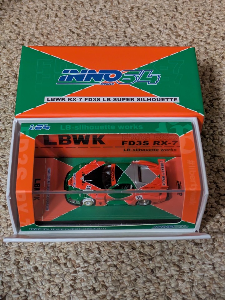 INNO64 1:64 LBWK Mazda RX-7 FD3S LB-Super Silhouette Malaysia Expo ...