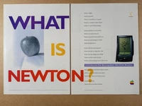 1993 Apple Newton MessagePad vintage print Ad