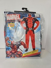 Marvel Adult Halloween Costume Deadpool New XXL Muscle