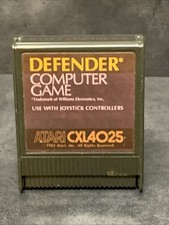 Defender (Atari 400 / 800 / XL / XE) Game Cartridge Only CXL4025 image