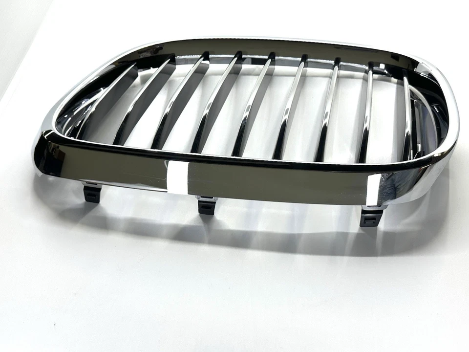 OEM 2016-2018 BMW F01 LCI 740i 750i parrilla izquierda cromada 51137357011 Foto 3 de 4