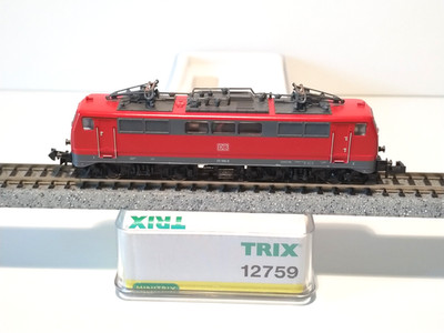 BR 111 199-6 DB VINTAGE V MINITRIX 12759 ELECTRIC LOCOMOTIVE (F458)