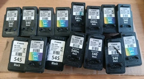 Empty Canon Ink Cartridges